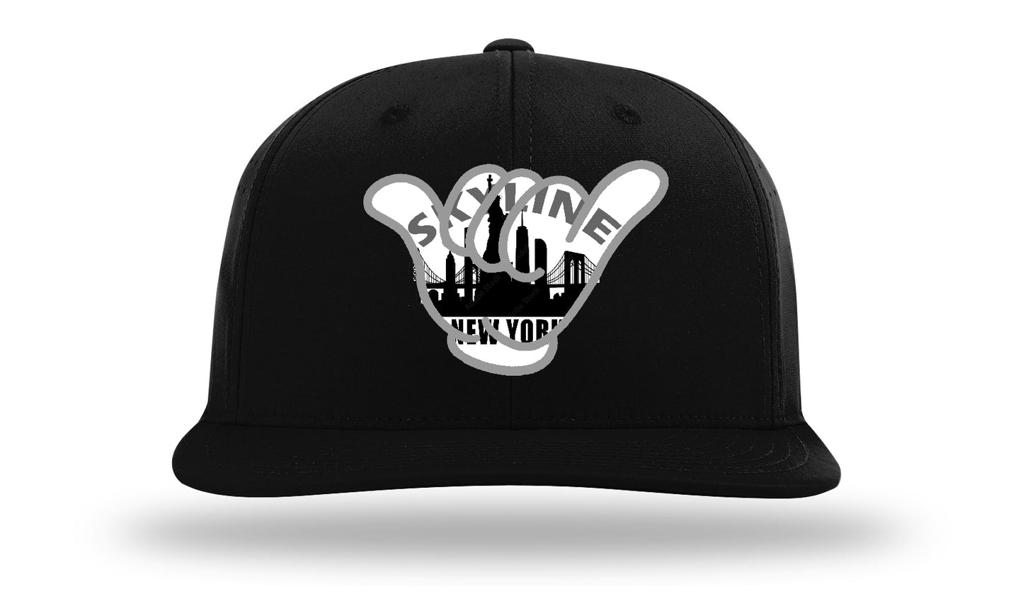 New York Skyline Hang Loose Cap - R112 Black