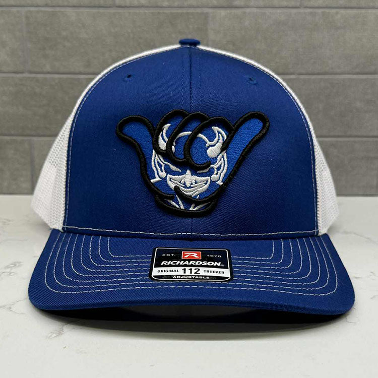 Duke Blue Devils Hang Loose Hat - Richardson 112 Snapback Royal/White