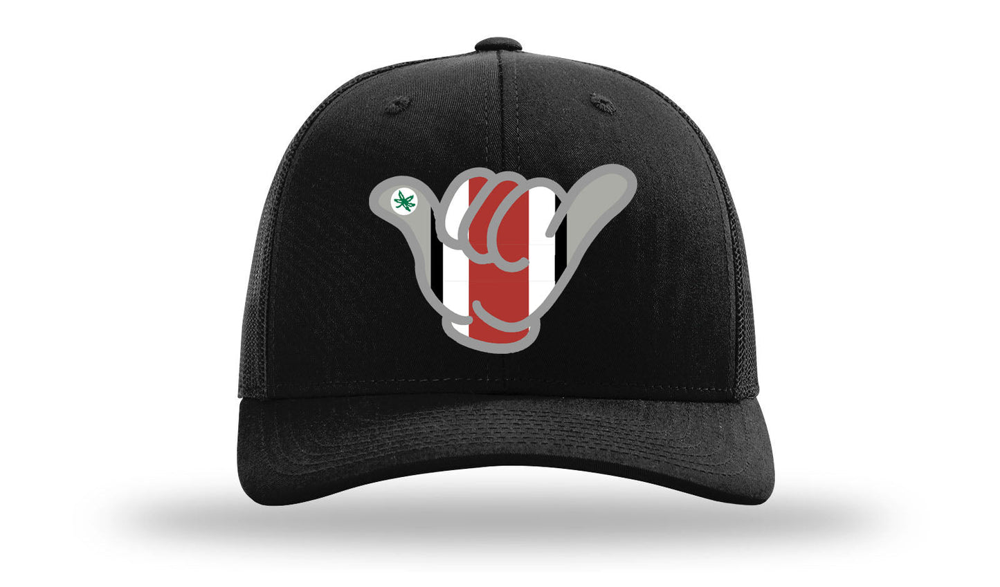 OSU Buckeyes Hang Loose Cap - R112 snapback Solid Black