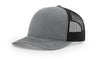 Military Green Thin Line Hang Loose Cap - R112 Gray/Black Snapback