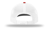 Angry Pineapple Hang Loose Hat - Richardson 112 Snapback Red/White