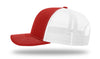 Angry Pineapple Hang Loose Hat - Richardson 112 Snapback Red/White