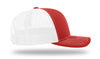 Angry Pineapple Hang Loose Hat - Richardson 112 Snapback Red/White