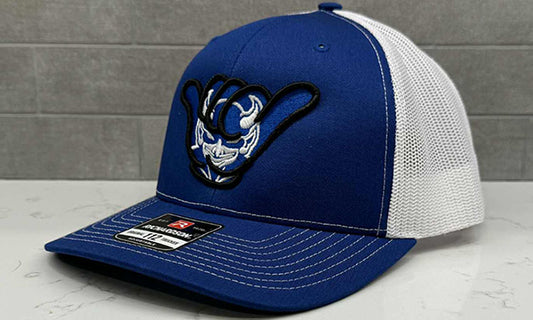 Duke Blue Devils Hang Loose Hat - Richardson 112 Snapback Royal/White