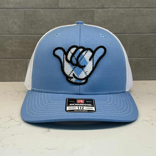 Carolina Tarheels Hang Loose Cap - R112 Carolina Blue/Black Snapback