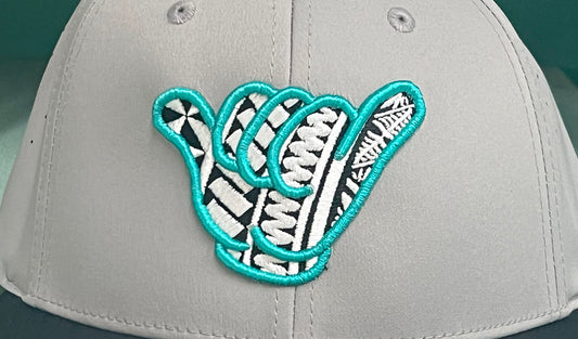 Hang Loose Tribal Pattern - PTS30 Gray/Black